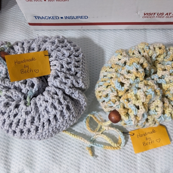 🌈 NEW Market Shopping Tote Reusable Boho HANDCRAFTED Crochet - Picture 7 of 8